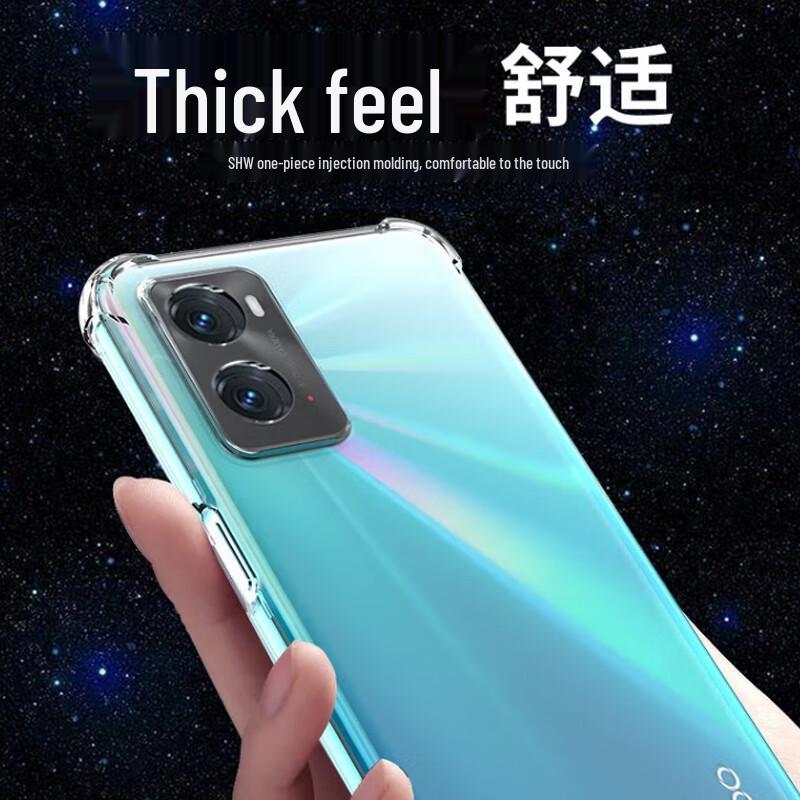 OPPO A36 Clear Anti-Drop TPU Phone Case