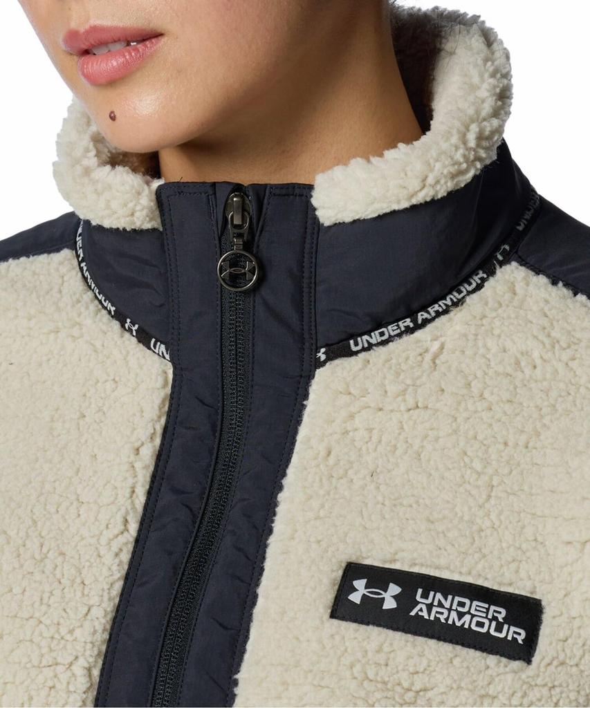 Under Armour UA Sherpa FZ Jacket Khaki Base LG /