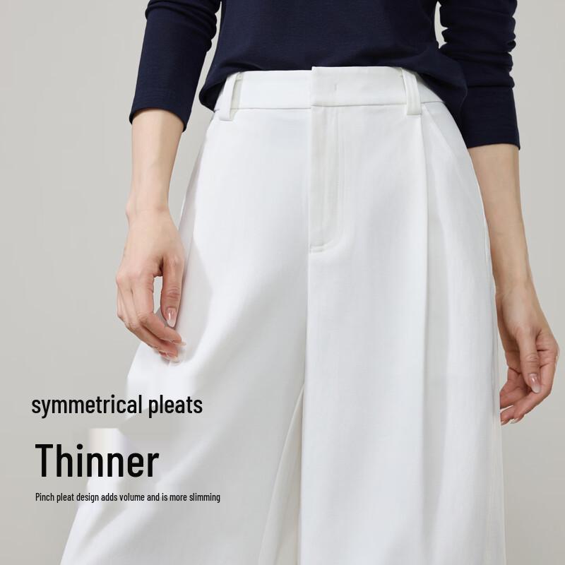ESE-Y Women's High-Waist Loose Wide-Leg Casual Pants