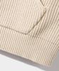 Dimiteulibeullaeg 2Way Raglan Two-Tone Knit Zip-Up Hoodie_Oatmeal & Charcoal