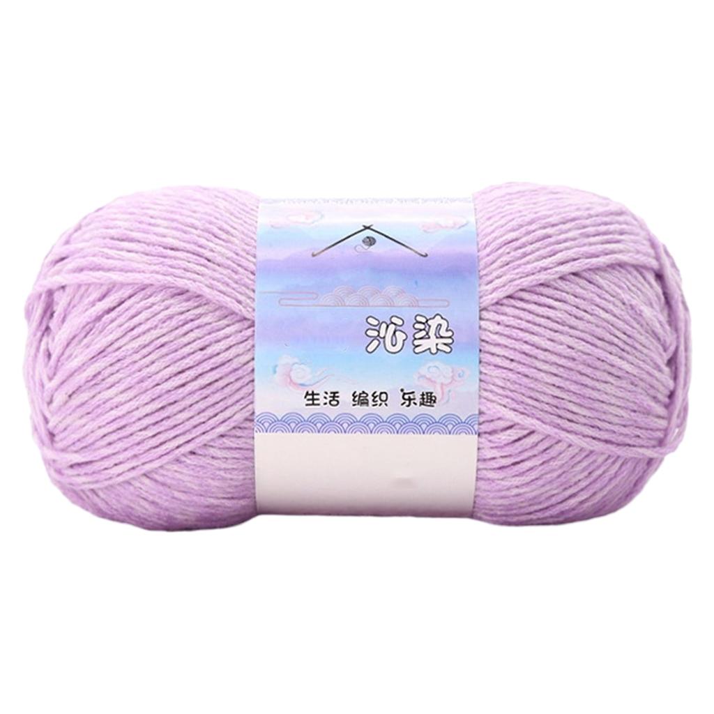 Häkelgarn Strickgarn Baumwollgarn für DIY Hut Pullover Schal Handarbeiten Garn Farbverlaufsgarn zum Häkeln Stricken