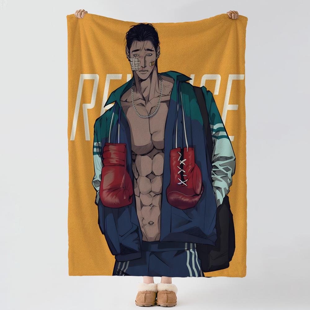 Game SSisyphus HHound Throw Soft Warm Flannel Blanket Multiuse Throw for Bed Sofa Office Air Conditioning Nap Blanket