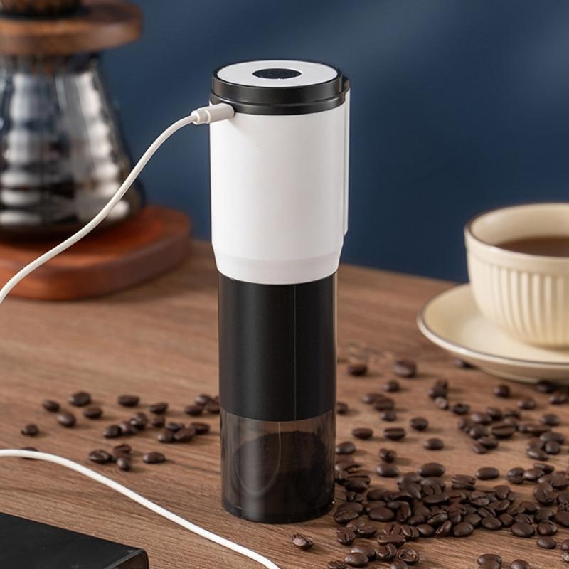 Coffee Grinder Electric Coffee Mill Small Coffee Grinder 1300mAh Office Coffee Grinder Suitable for Travel Camping