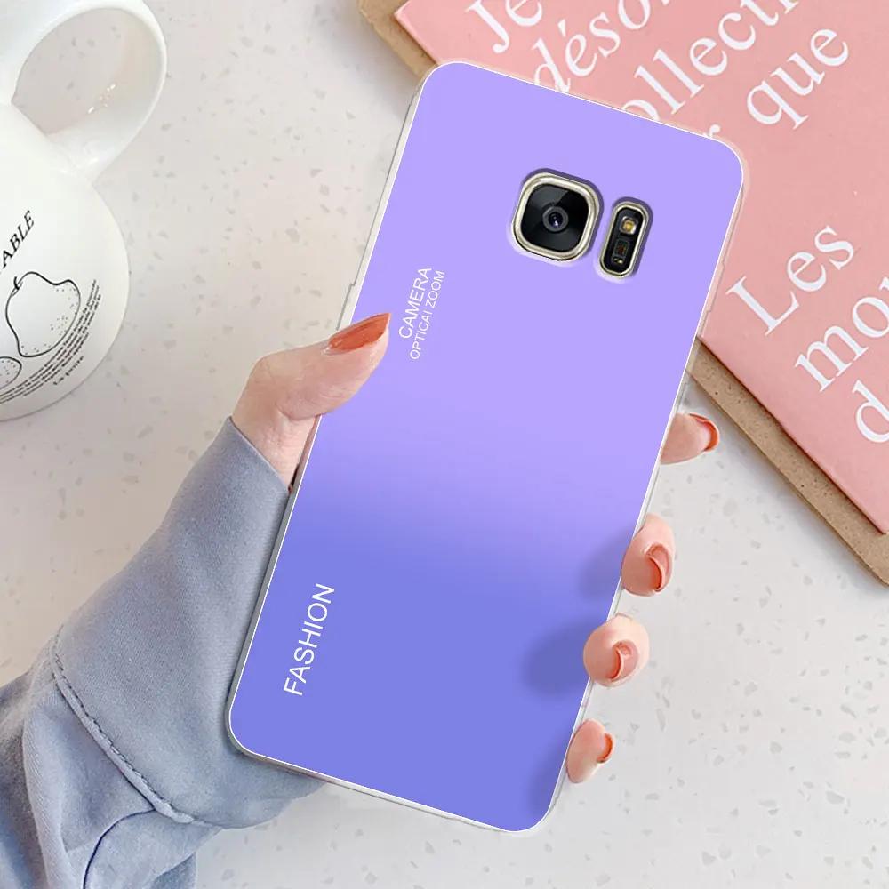 For Samsung Galaxy S7 Edge Case Cover Shockproof Back Phone Case For Samsung Galaxy S7 Edge S6 S6 Edge Plus Silicon Clear Bumper