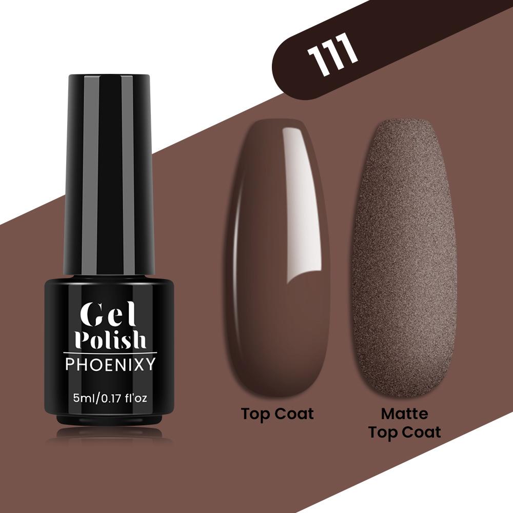 PHOENIXY 80 Farben Nagel-Gel-Nagellack, 5 ml, UV-LED-Farb-Nagelkunst-Hybrid-Nagellack, Liner-Gel, Maniküre-Kunst, semi-permanent, glitzernd, glänzende Farben-Gel