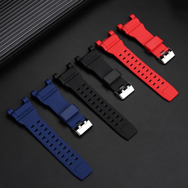GR-B200 Red Blue Black Men Watchband for Casio G-SHOCK Watch GR-B200 Series Waterproof Resin Silicone Strap bracelet Gift tools