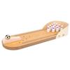 Mini Wooden Bowling Game Table Bowling Party Game Travel Game Toy For Child BOH