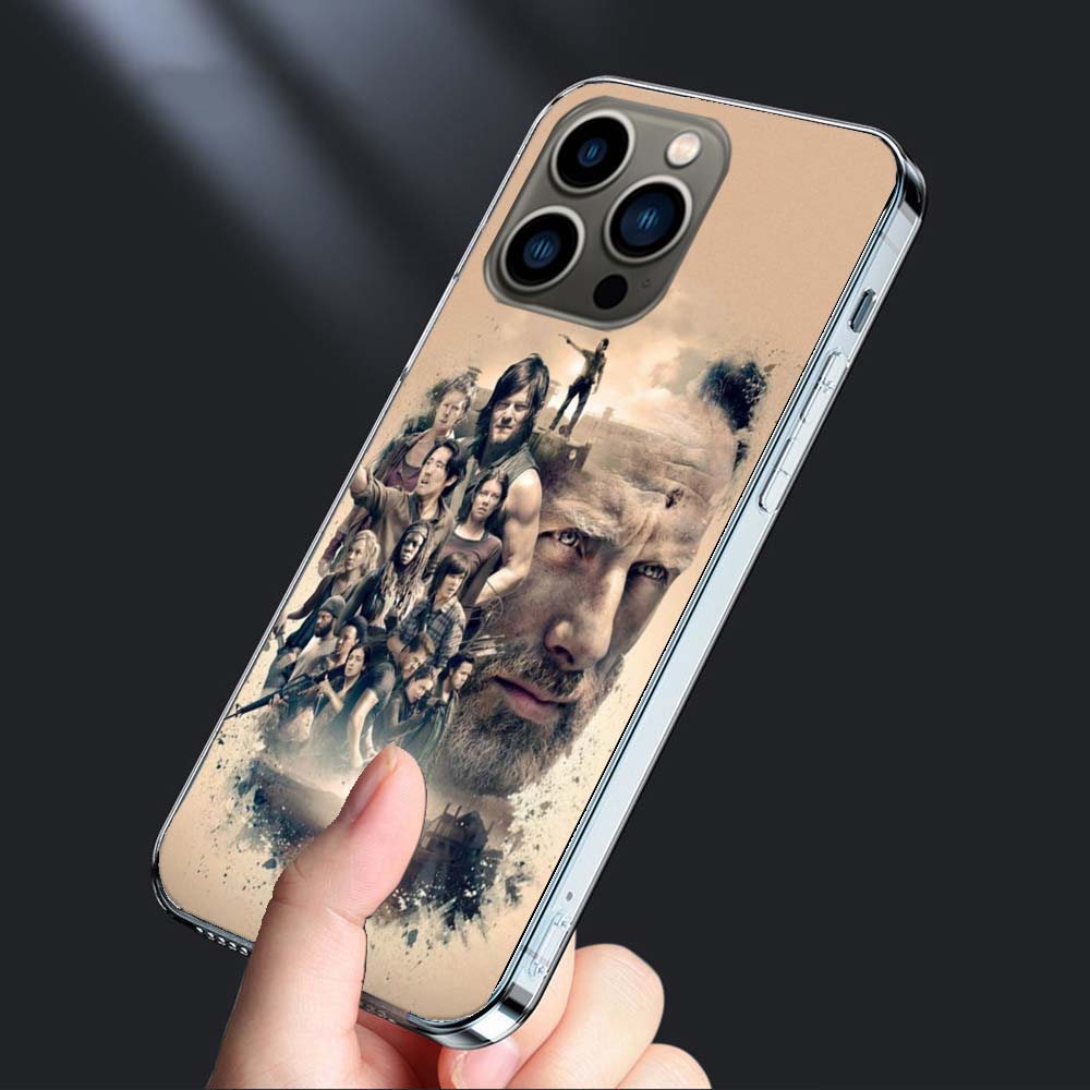

Horrible The Walking Dead Phone Case For Iphone 16E 15 Pro 14 Plus 17E 16 17 Pro Max Air 11 12 13 Mini Shockproof Capa Cute C iPhone 12 Pro Max