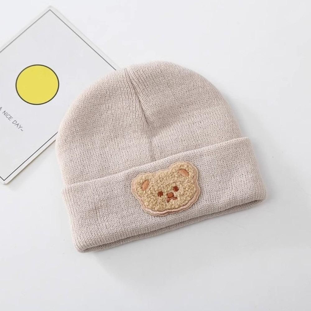 Ear Protection Newborn Baby Hat Soft Knitted Infant Toddler Hat Cute Winter Warm Cap  Boys Girls
