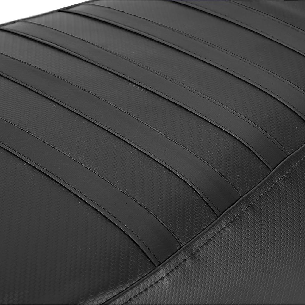 ATV Seat Cover Non-Slip Soft Waterproof for Raptor 700 700R 2006-2024, High Elastic Leather Black