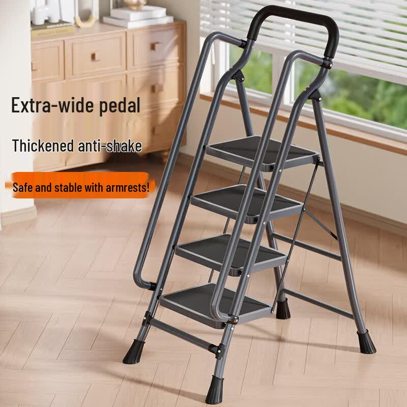 JINGGENG Multi-functional Folding Step Ladder