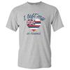 Ich habe mein Herz auf Hawaii gelassen - Stolz auf die Heimat T-Shirt - Sportgrau