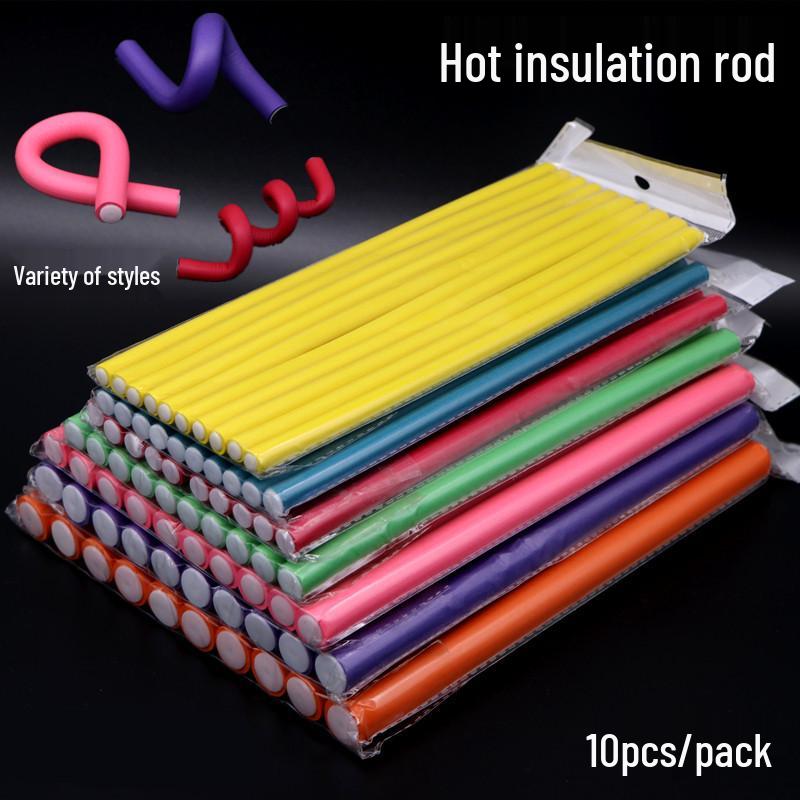 

Універсальний Термо/Холодний Захисний Бігуді для Хімічної Завивки Волосся - Завивка Назовні, Неушкоджуючий Перукарський Інструмент Size 6, 1.0mm, 10 per pack