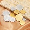 5pcs Stainless Steel Religion Ancient Scriptures Charms Tag for DIY Earrings Findings Necklace Component Jewelry Making Supplies