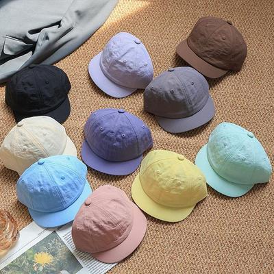 Korean Style Quick-Drying Baby Sun Protection Baseball Cap - Breathable, Versatile Outdoor Duckbill Hat.