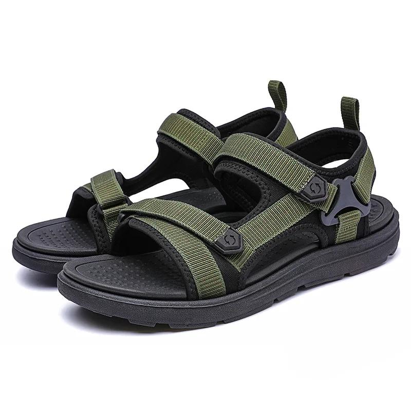 2025 Men Sandals Leisure Beach Holiday Sandals for Mens Lightweight Shoes New Outdoor Comfortable Casual Sandals