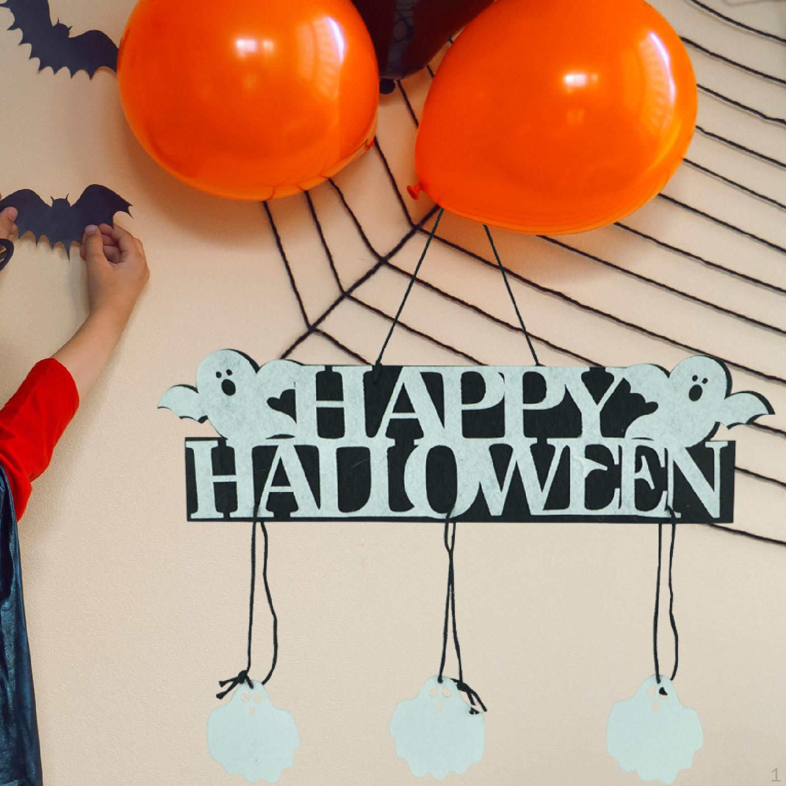 

Door Hanger Ornament Halloween Front for Kitchen Garage Office Window B