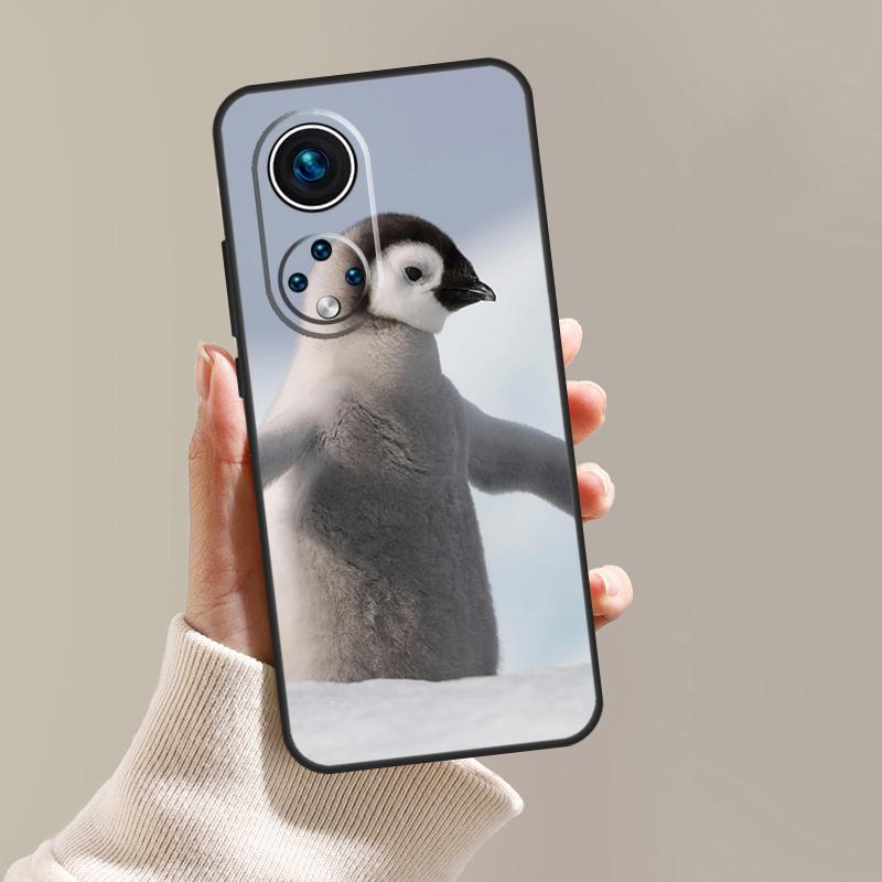 Penguin Snow Arctic Cute Animal Case For Honor Magic 5 6 7 8 Pro 200 400 Lite 50 70 90 Win RT X8c X8b X9a X9b X9c X9d Cover