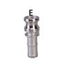 304 316L Stainless 1/2" 3/4" 1" 1.5" 2" BSP Female Male Camlock Fitting Adapter Barb Quick Disconnect For Hose Pump Homebrew