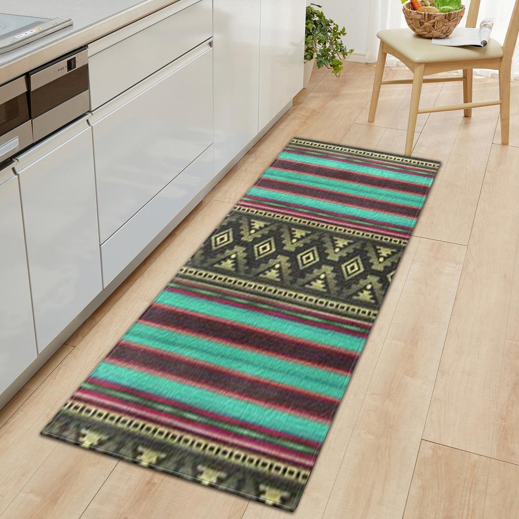 Kitchen Sand Wardrobe Shoe Cabinet Long Floor Mat