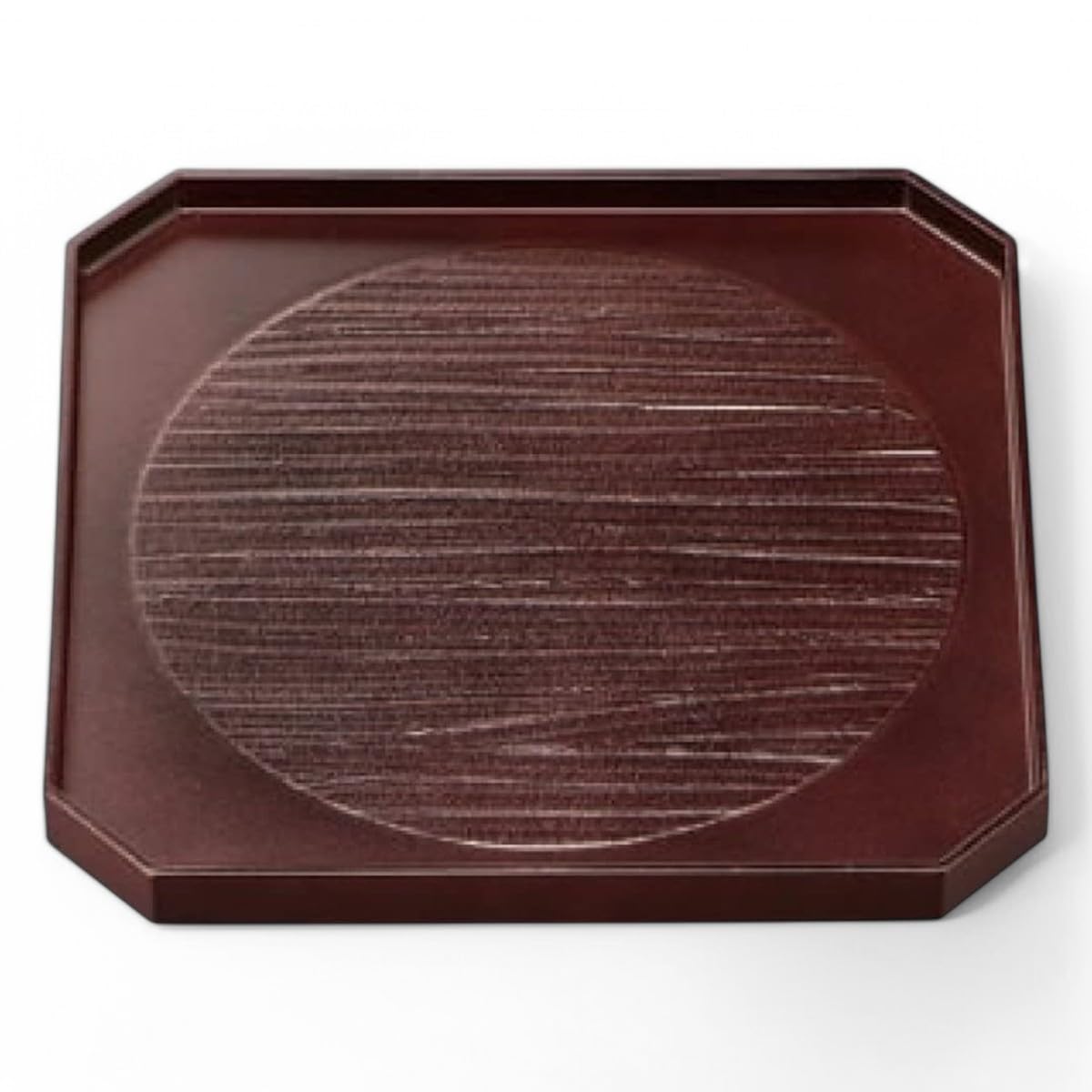 

Made in Elegant Wooden Hinomaru Tamo J-kitchens Placemat, Tray, Japan, Tray, 9-inch Square,