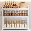 Modern 3-Tier Dustproof Kitchen Spice Rack