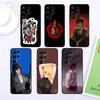 Game Limbus C-Company Phone Case For SamsungS24,S23,S22,S21,Ultra Pro S10,S30Plus,S9,20lite Black Cover