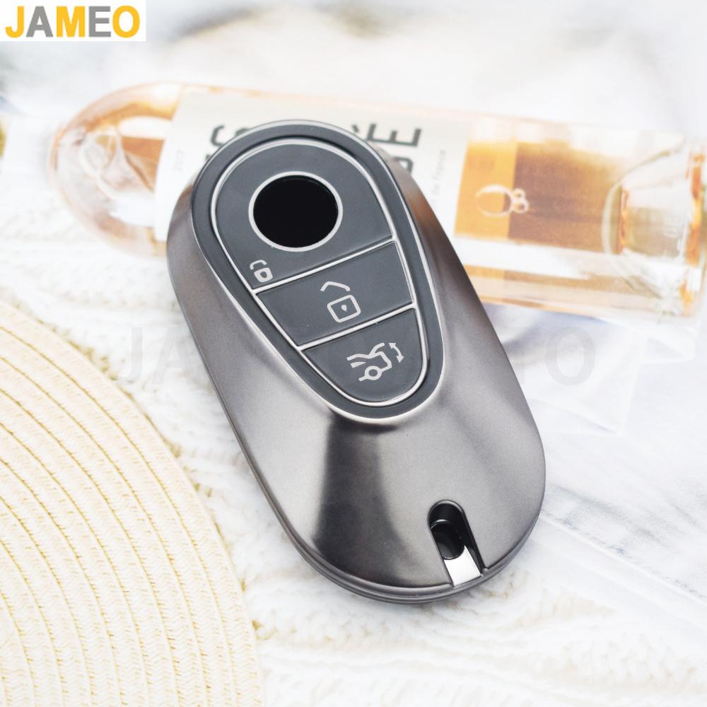 Tpu Key Cover Car Key Case Cover For Mercedes Benz  C260 C300 S400 S450 S500 C S Class W206 W223 S350 Protector Keychain