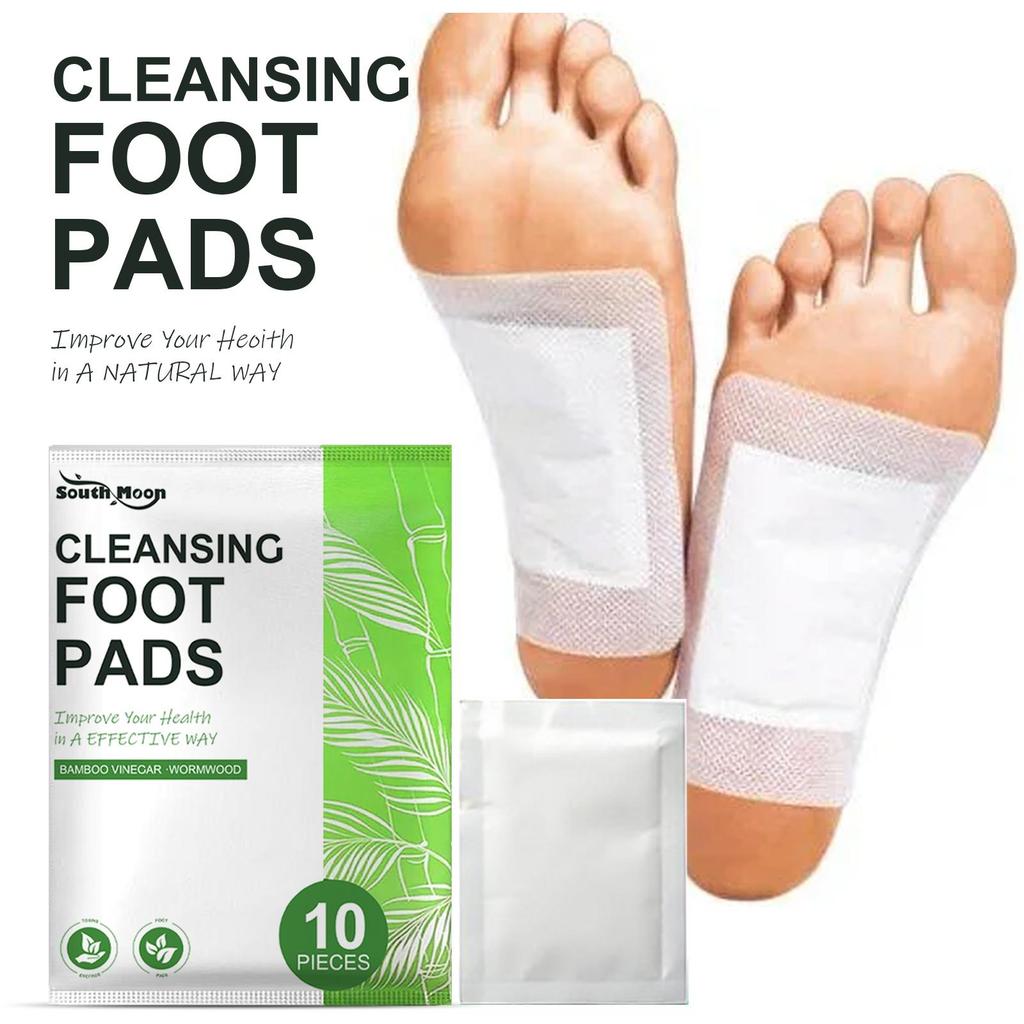South Moon Reinigendes Fußpflaster (10 Stück) Tiefenreinigende Körper-Fußpflege Feuchtigkeitspflege Schlankheitskur Reparatur Formgebung Fußpflaster