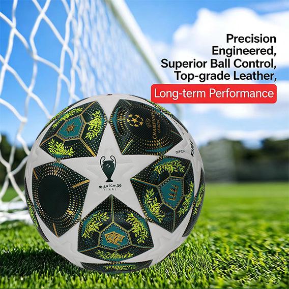 Pallone da calcio resistente cucito a macchina con eccellente giocabilità