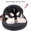Electric Motorized Photography Turntable 360 Degree Rotatable Display with LED Light for Product Shooting Jewelry Watch