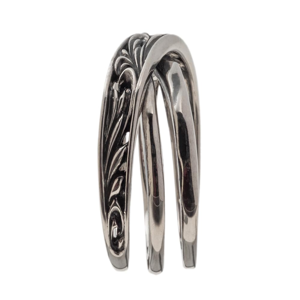 Artemis Classic Eternity Forever Ring Silver Accessory for Men and Brand Silver 925 ACR0302, Women, Jewelry, Ring, (Size 20)