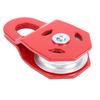 Bloco de Polia de Reboque 8 Toneladas Vermelho Resistente Multifuncional Bloco de Polia de Reboque para Caminhão Trator ATV UTV