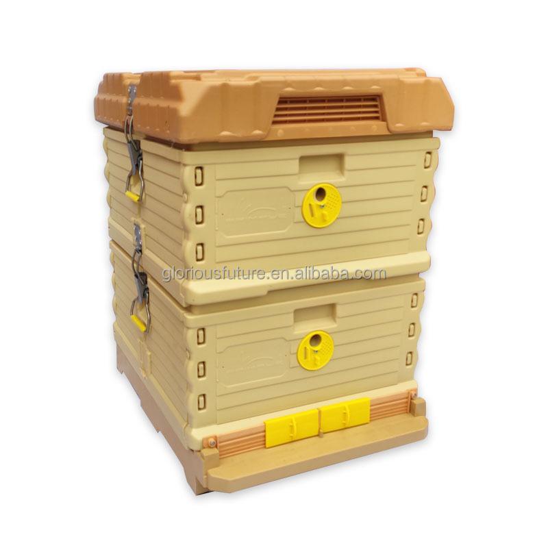 High-Quality Double-Layer Insulated Plastic Honeycomb Beehive for Beekeeping Double Layer Insulated Beehive