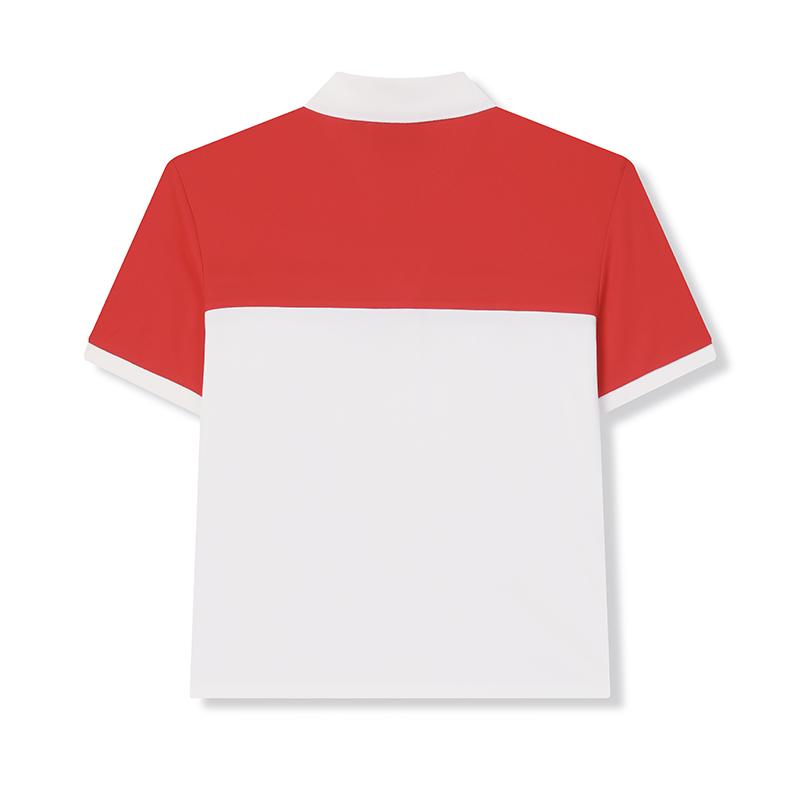 New FILA Polo Shirts Women's Legend Red F11W437104FRD