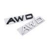 3D Metal T5 T6 AWD Logo Zadní kufr Nálepka s odznakem na zadní dveře pro XC60 XC90 S60 S80 S60L V40 V60