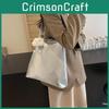 Stylish And Versatile Large Capacity Retro Tote Bag For Casual Everyday Use
