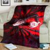 Tokyo Ghoul Comfortable  Print Flannel Blanket  Warm for Beds, Chairs, Sofas, Bedrooms, Travel, Picnics-kwq197