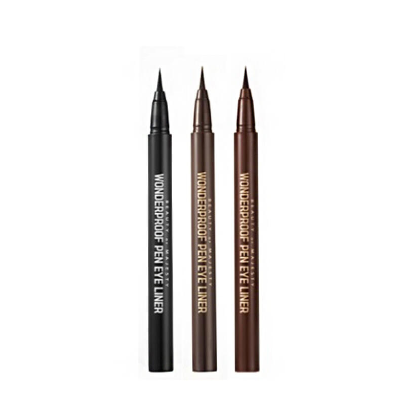 Choose one of three colors of Biom Wonderproof Pen Eyeliner