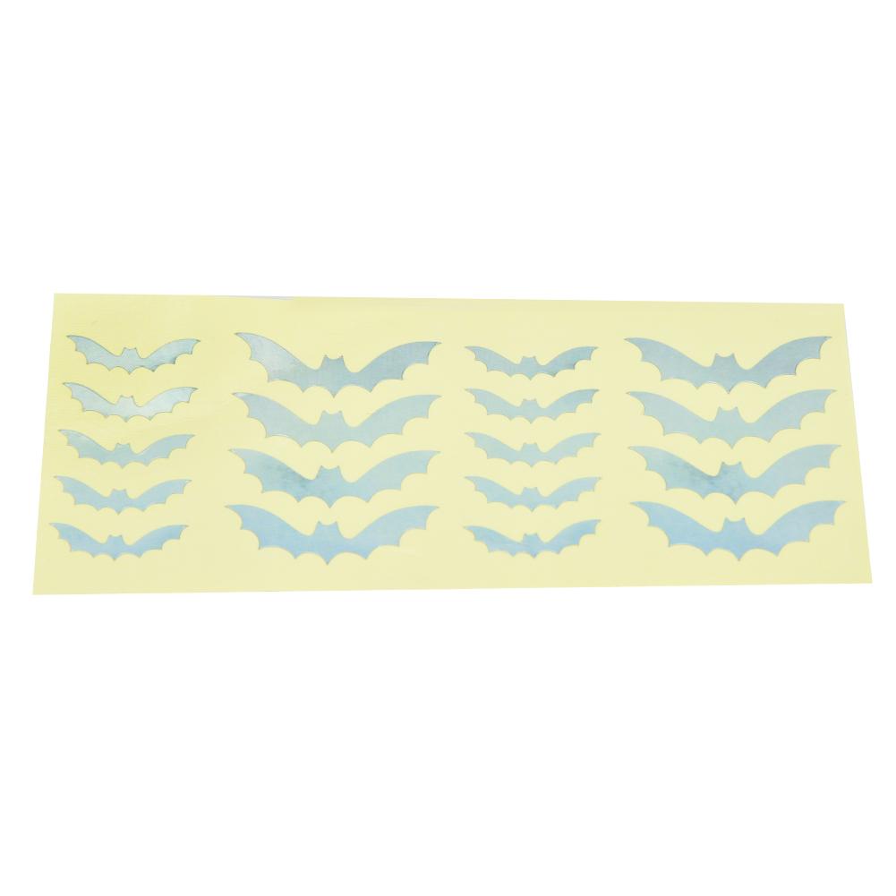 Bat Pattern Guitar Fretboard Decor Inlay Stickers Adhesive Marker for Acoustic Electric Guitar