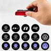 For VW 2Pcs Car Logo Door Logo Courtesy Lamp Laser Projector HD Welcome Light For VW Passat CC Lamando Touran Touareg Tiguan Eos Golf ER1