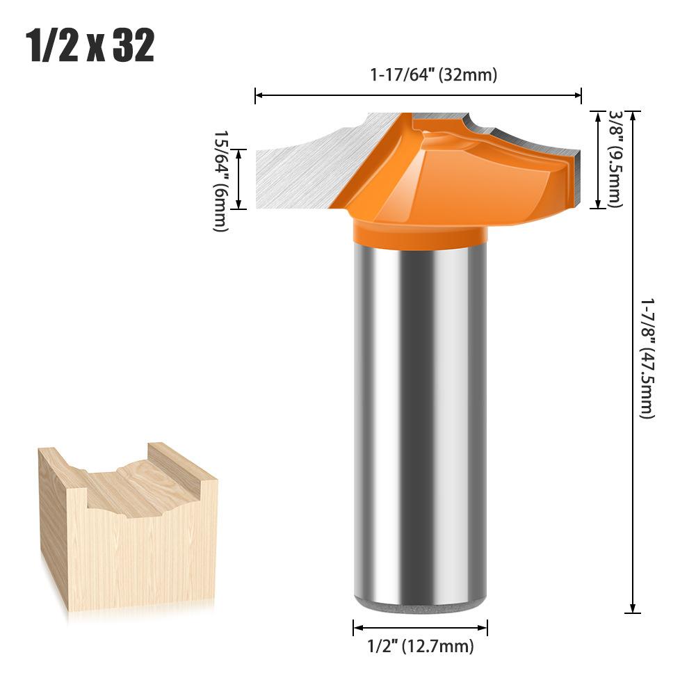 Thin Door Panel Knife Pattern Knife Cabinet Door Panel Knife Cutting Knife Trimming Edge Woodworking Engraving Machine Integrated Knife Bottom Cutter