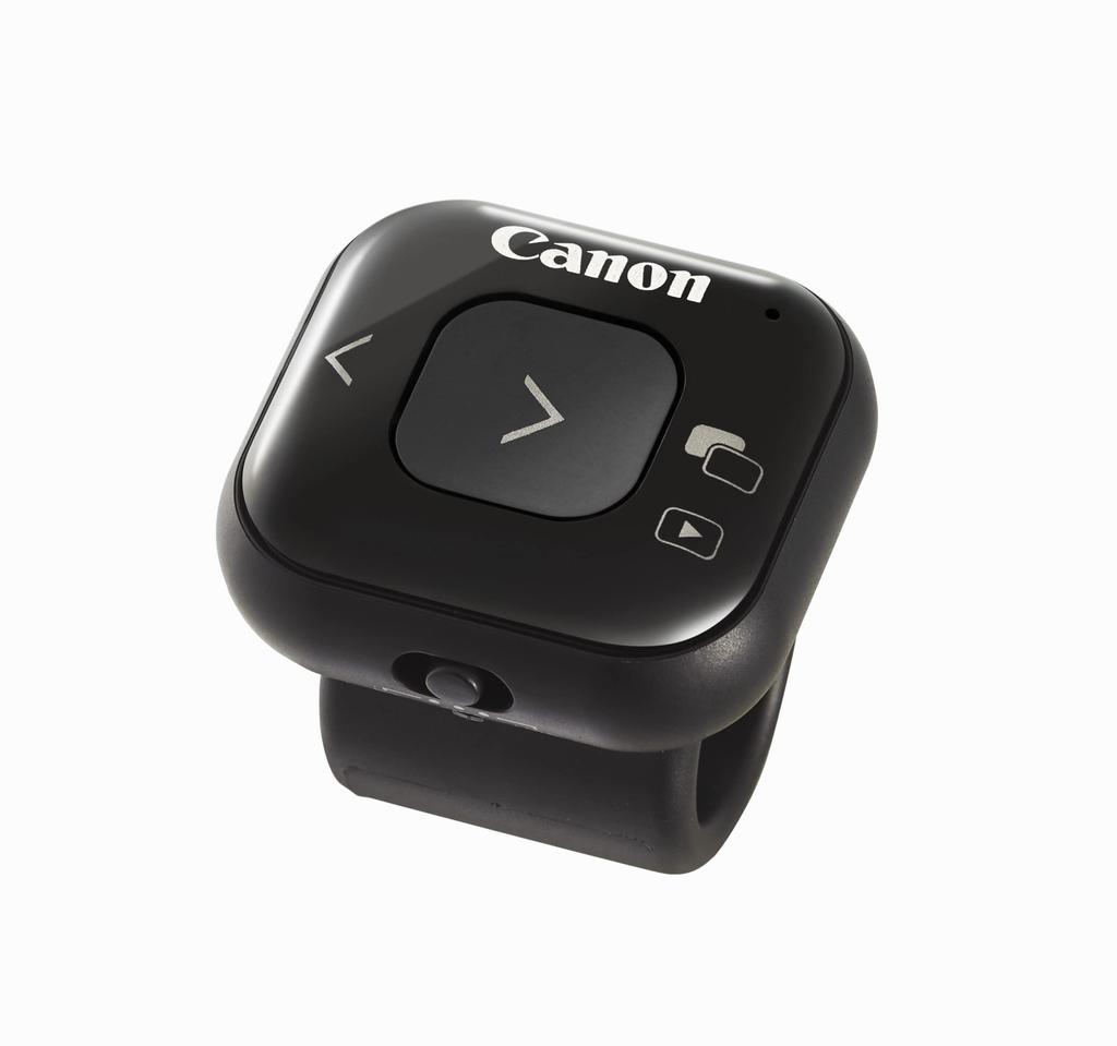 Canon Ringtype Side Klikker Power Point Fjernkontroll Side Batteridrevet USB-app Kompatible Windows-versjoner Svart [Antibakteriell spesifikasjon]