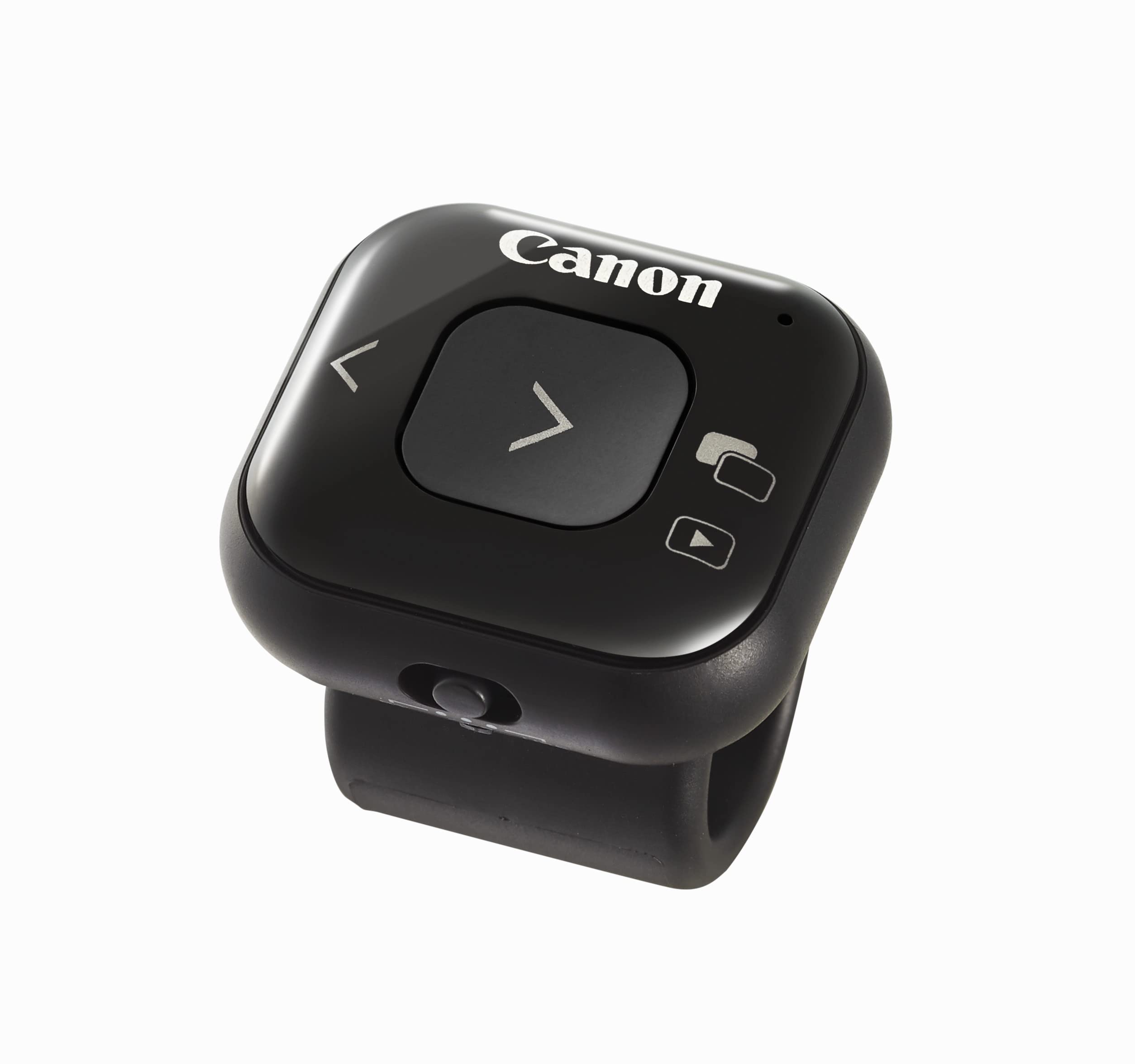 

Canon Ring Type Page Clicker Power Point Remote Control Page Battery Operated USB App Compatible Windows versions Black [Antibacterial Specification]