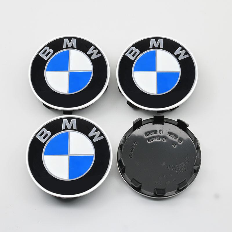 1/4/7 Stuks Auto Voor- En Achterlogo Naafkap Stuurwiel Midden Sticker Accessoires Voor BMW M F10 F07 E90 X3 X4 X1 X5 X6
