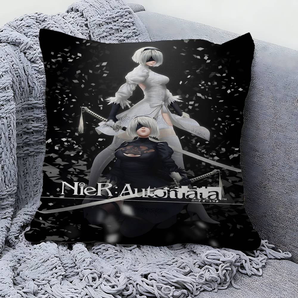 NieR Automata Personalized picture text home decorative pillows Household Gifts xcm