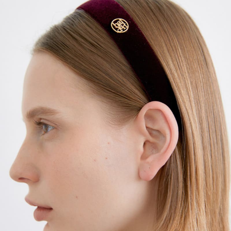 

Холден Бархатная Повязка для Волос (H017_бордовый) burgundy