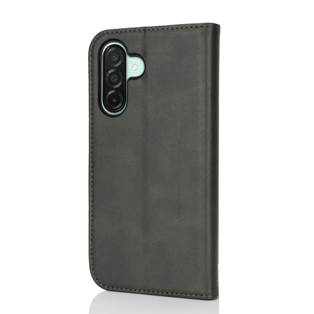 For Samsung Galaxy A26 5G Case PU Leather Calf Textured Magnetic Closing Smart Phone Cover