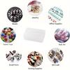 10/5pcs Transparent Card Storage Boxes with Lids - Dustproof Ideal for Sports & Outdoor Cards Coins and Idol/Anime Collectibles