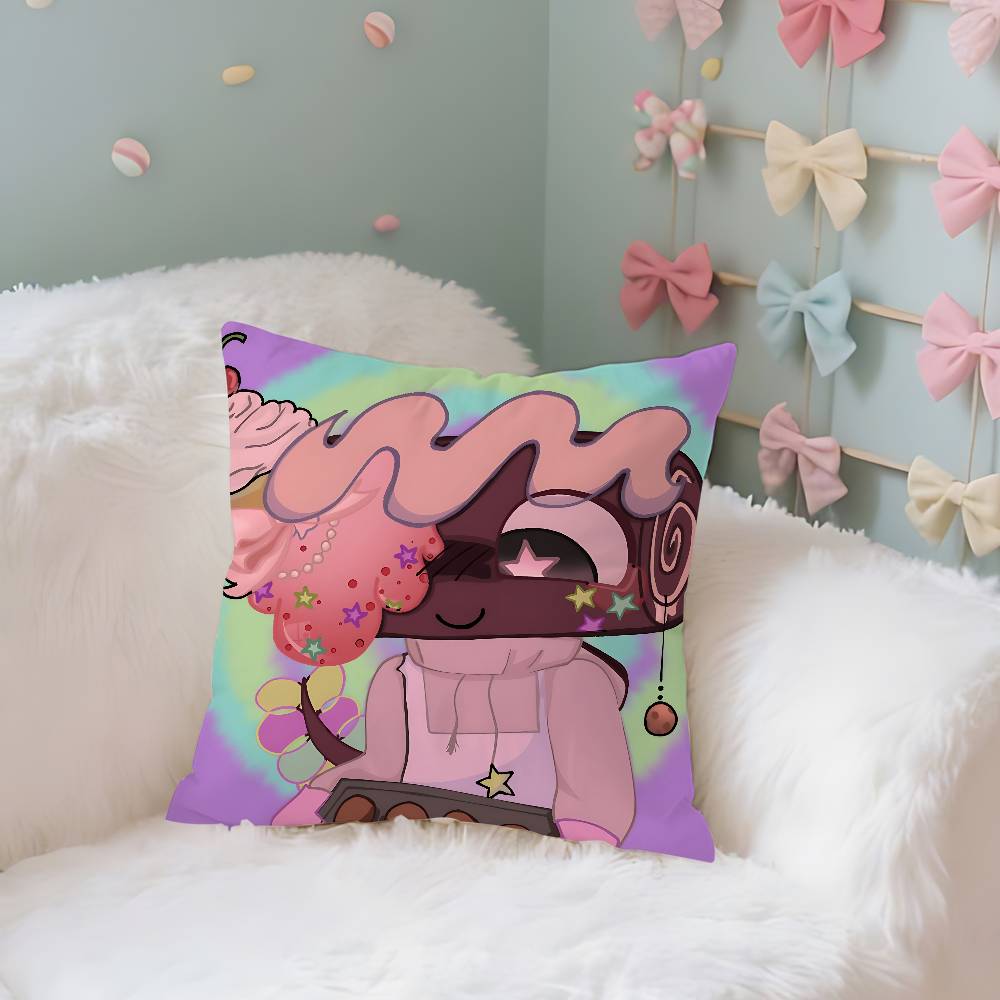 Cosmo Vee Case Plush Fabric Soft Pillowcase Double Sided Print Cushion Cover Household Gifts